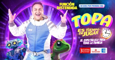 TOPA, Es Tiempo de Jugar. FUNCION DISTENDIDA