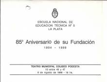 85º Aniversario Escuela Técnica Nº5