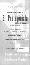 "El protagonista ante el espejo"