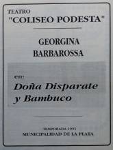 "Doña Disparate y Bambuco"