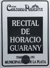 Recital de Horacio Guarany