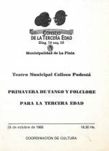 "Primavera de Tango y Folklore"