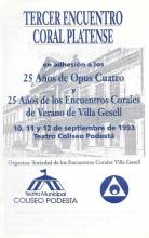 3º Encuentro Coral Platense