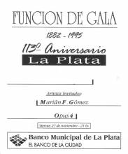 Función de Gala -113ºAniversario La Plata