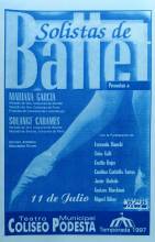 "Solistas de Ballet"