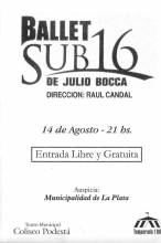 Ballet sub16 de Julio Boca