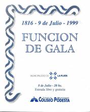 Funcion de Gala- 9 de Julio