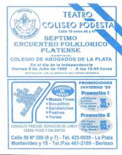 Septimo Encuentro Folklorico Platense