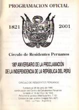 180º Aniversario de la Independencia del Perú