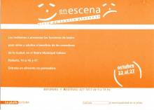 "En Escena" - Ciclo de teatro platense