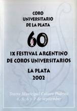 60º Aniversario del Coro Universitario-IX Festival Argentino de Coros Universitarios