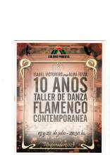 Taller de Danza Flamenco-Contemporánea-10 años