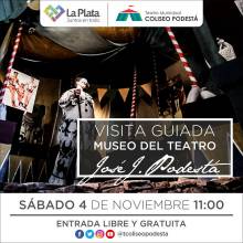 Visita guiada al Museo del Teatro José Juan Podestá