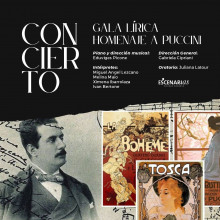 Gala lírica en homenaje a Giacomo Puccini