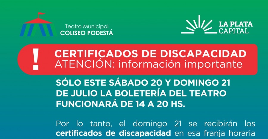 Certificados Discapacidad