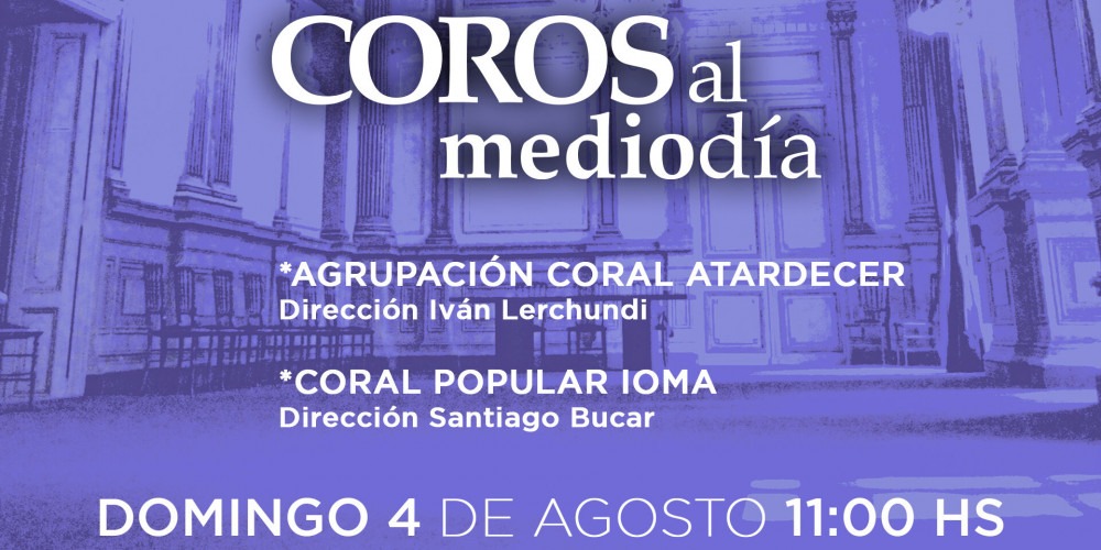 Ciclo Coros al mediodía