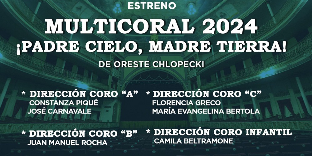 Más de 600 coreutas reunidos en 30 coros en el MULTICORAL 2024